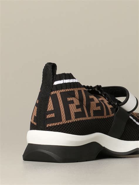 fendi women's ff sneakers|fendi ff mesh platform sneakers.